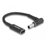 Adaptateur charge USB-C >Samsung 5,5x3,0 90° 15cm - 60042