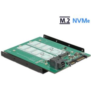 Convertisseur SATA pin 22 > M.2 Key 1x M + 1xB - 62704
