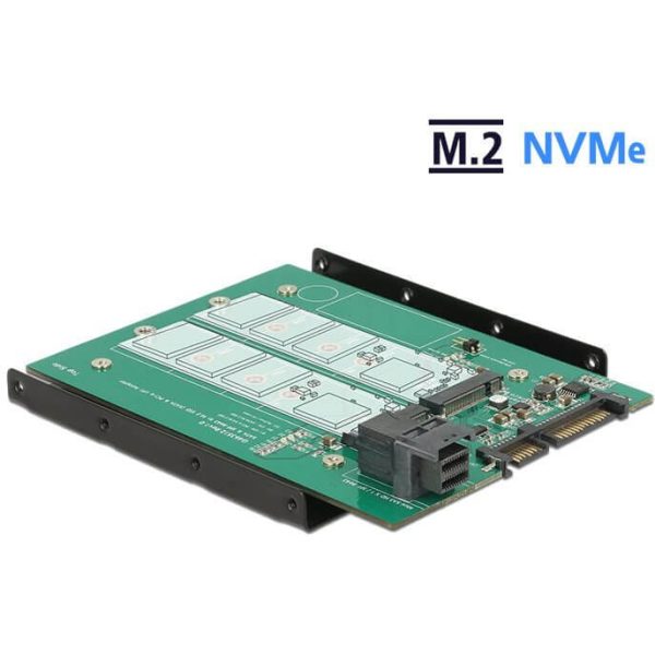 Convertisseur SATA pin 22 > M.2 Key 1x M + 1xB - 62704