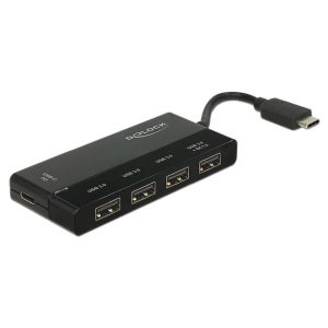Hub USB 3.1 Type C 4x Type A + 1 Type C PD - 62793