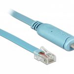 Câble adaptat. USB-C 2.0 vers série RS232A RJ45 3m - 63914