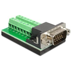Adaptateur DB15hd M > terminal block - 65424