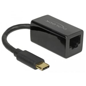 Adaptateur ethernet USB Type C 3.1 Giga noir - 65904