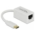 Adaptateur ethernet USB Type C 3.1 Giga blanc - 65906