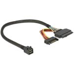 Câble SFF-8643 M -> U.2 SFF-8639 F + sata 30cm - 84823