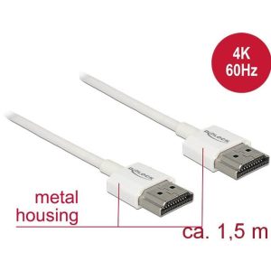 Câble vidéo Premium HDMI High Speed 3D 4K 1,5m - 85126
