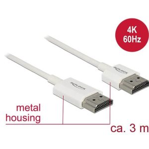 Câble vidéo Premium HDMI High Speed 3D 4K 3m - 85138