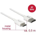 Câble vidéo Premium HDMI - Mini HDMI C 3D 4K 0,5m - 85141