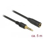 Câble audio jack 3.5mm M/F 5m 4 points - 85635