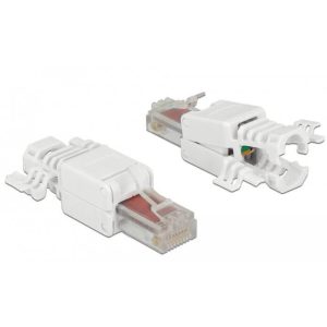 Connecteur réseau RJ45 Cat 6 UTP Toolfree (x2) - 86416
