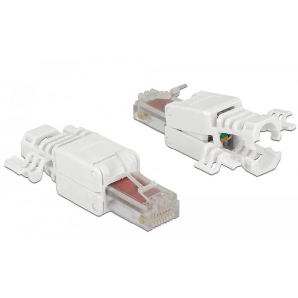 Connecteur réseau RJ45 Cat 6 UTP Toolfree (x2) - 86416