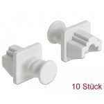 Pack de 10 obturateurs pour port RJ45 blanc - 86507