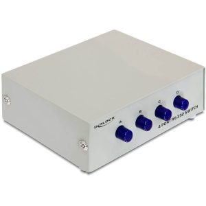 Switch 4x DB9 M vers 1 DB9 F RS232/422/485 - 87589
