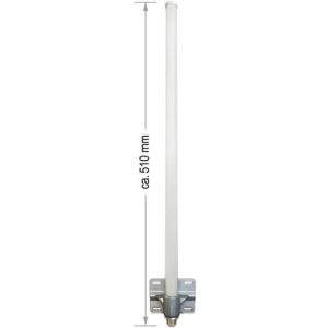 Antenne Wifi g N mâle 8dBi omni outdoor - 88454
