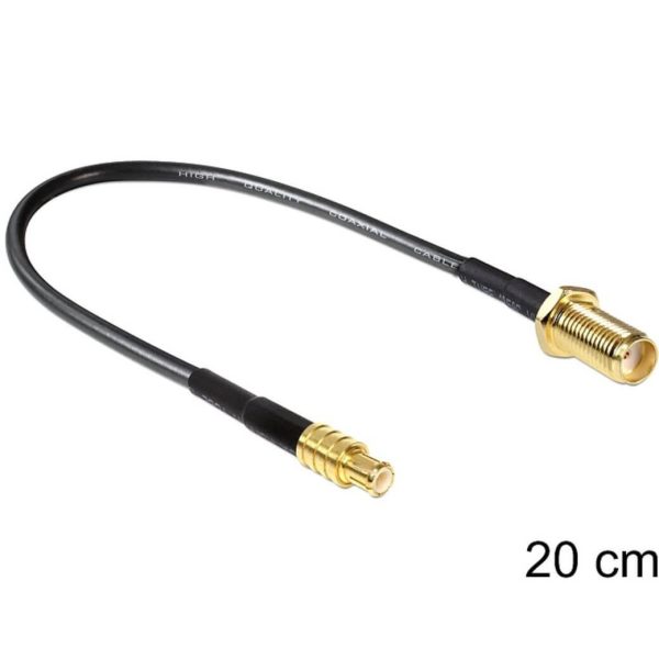 Câble antenne SMA F > MCX M 20cm - 88578