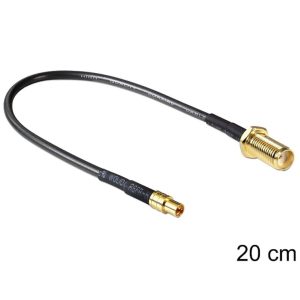 Câble antenne SMA F > MMCX F 20cm - 88579