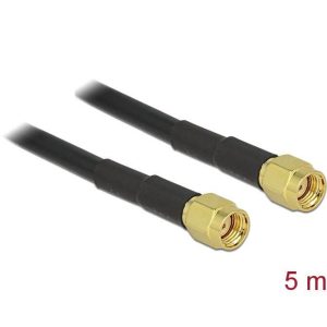 Câble antenne RP-SMA M >RP-SMA M 5m LMR195 Lloss - 88657