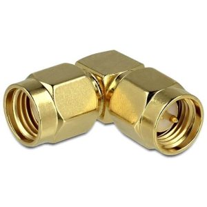 Adaptateur RP-SMA mâle > SMA mâle 90° - 88826