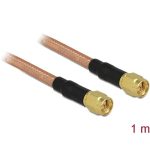 Câble antenne SMA M > SMA M 1m RG-142 low loss - 88895