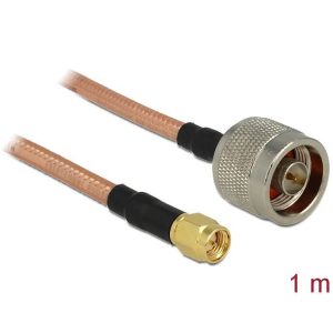 Câble antenne N M > SMA M 1m RG-142 low loss - 88897