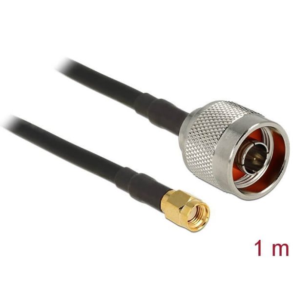 Câble antenne N M > RP-SMA M 1m CFD200 low loss - 88938