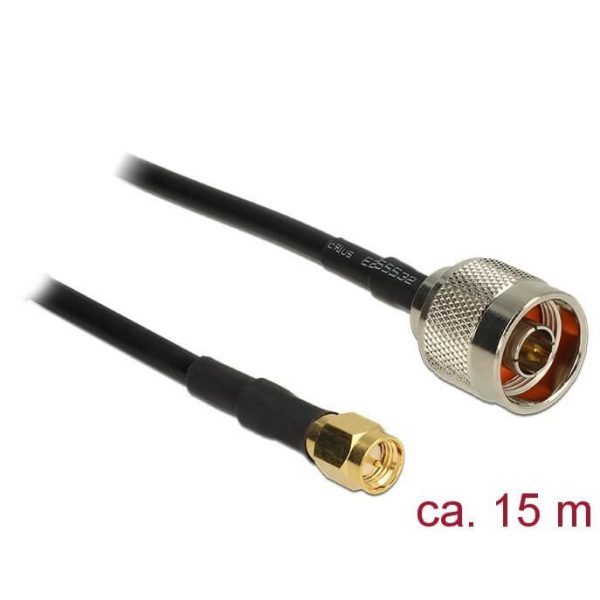 Câble antenne N M > SMA M 15m CFD200 low los - 89516