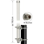 Antenne Wifi n N femelle 12dB omni outdoor - 89538