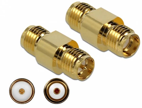 Adaptateur RP-SMA femelle > SMA femelle - 89975