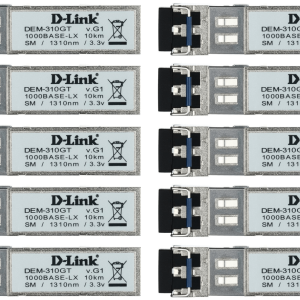 Mod. MiniGBIC SFP Giga Mono LC 10km (Pack de 10) - DEM-310GT/10