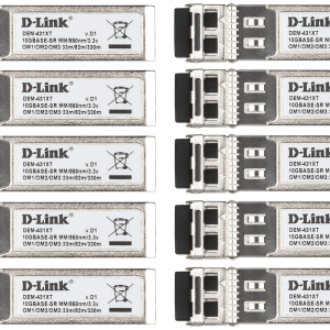 Mod.MiniGBIC SFP+ 10G Multi 300m 2xLC (Pack de 10) - DEM-431XT/10
