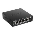 Switch non managé 5 Ports Giga dont 4 PoEaf/at 60W - DGS-1005P/E