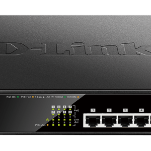 Switch Desktop avec 8 Ports Giga PoE af/at 125W - DGS-1008MP