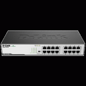 Switch Desktop Rackable avec 16 Ports Giga - DGS-1016D