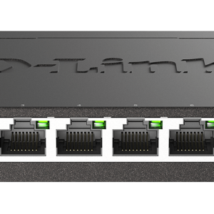 Switch Desktop 8 Ports Giga Boîtier+Connect. Métal - DGS-108