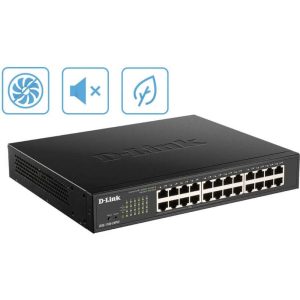 Switch Easy SMART 24 Ports Giga dont 12 PoEat 100W - DGS-1100-24PV2/E