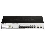 Switch Web SMART 8 Giga PoE at 65W + 2 SFP - DGS-1210-08P/E