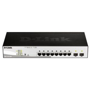 Switch Web SMART 8 Giga PoE at 65W + 2 SFP - DGS-1210-08P/E