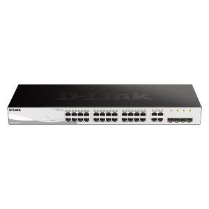 Switch SMART+ avec 24 ports Giga et 4 Combo T/SFP - DGS-1210-28/E