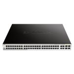 Switch SMART+ 48 Giga PoE at 370W + 4 Combo SFP - DGS-1210-52MP/E