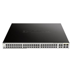Switch SMART+ 48 Giga PoE at 370W + 4 Combo SFP - DGS-1210-52MP/E