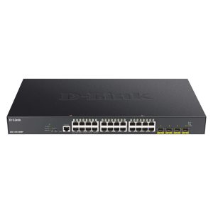 Switch Smart+ 24 Port Giga PoE at 370W + 4 SFP+ - DGS-1250-28XMP/E
