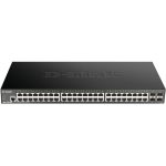 Switch Smart+ 48 Port Giga + 4 Ports 10G SFP+ - DGS-1250-52X/E