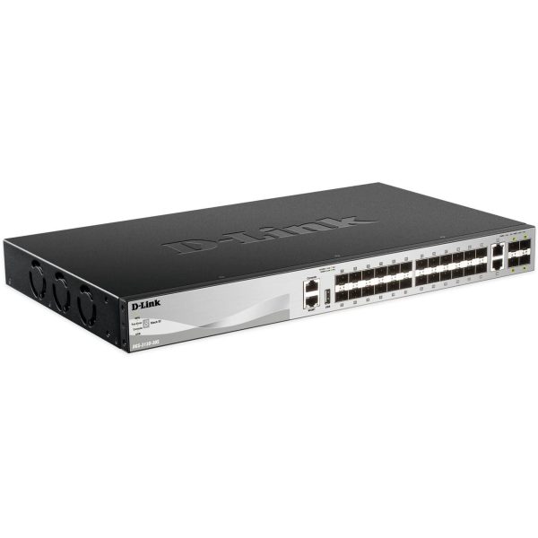 xStack 24 SFP Giga + 2 Ports 10G & 4 Ports SFP+ - DGS-3130-30S/E