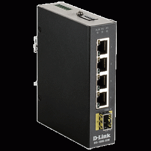 Switch Non-Managé Indus. 4 Ports Giga + 1 SFP Giga - DIS-100G-5SW