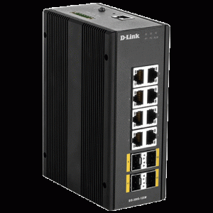Switch L2 Indus. 8 Ports Giga + 4 Ports SFP Giga - DIS-300G-12SW