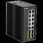 Switch L2 Indus. 10 Ports Giga dont 8 PoE + 4 SFP - DIS-300G-14PSW