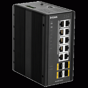 Switch L2 Indus. 10 Ports Giga dont 8 PoE + 4 SFP - DIS-300G-14PSW