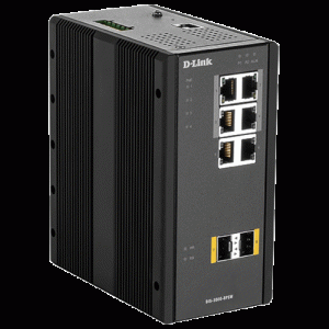 Switch L2 Indus. 6 Ports Giga dont 4 PoE + 2 SFP - DIS-300G-8PSW