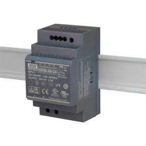 Alim 24V 60W pour Switch Indus, Format Rail-DIN - DIS-H60-24