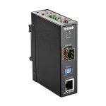 Transceiver Indus. Giga RJ45/SFP (Multi/Monomode) - DIS-M100G-SW